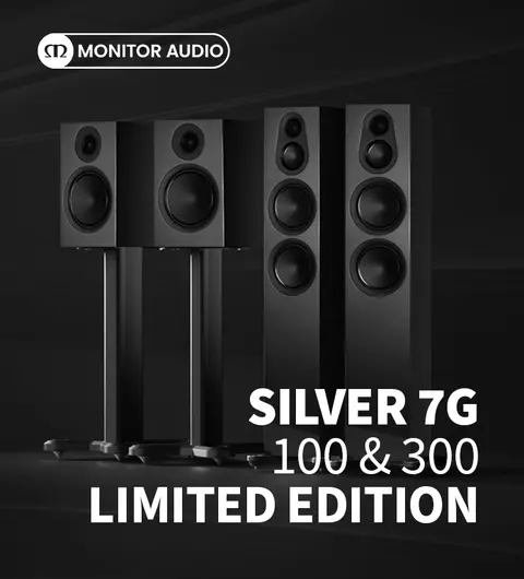 Monitor Audio Silver 7G 100 & 300 Limited edition